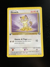 Pokemon Meowth Prima Edizione