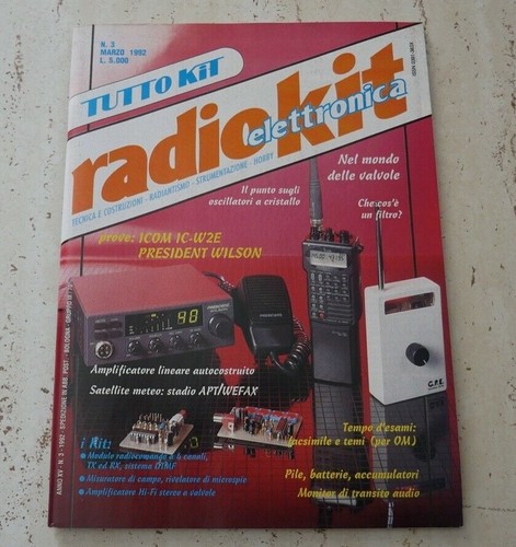Radio kit elettronica anno - radio,