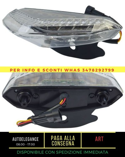Fanale posteriore moto led - a,