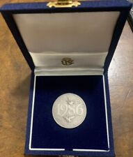 MEDAGLIA CALENDARIO IPZS 1986 ARGENTO