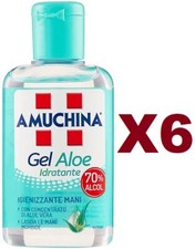 6 AMUCHINA GEL ALOE IDRATANTE