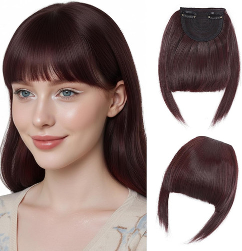 Frangia clip capelli - frangia, naturale