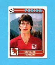 PANINI CALCIATORI 1986/87-Figurina n. 266- FRANCINI -TORINO-CON VELINA