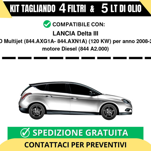 Tagliando per lancia delta - per,