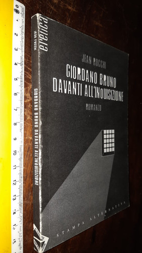 Libro giordano bruno davanti - bruno,