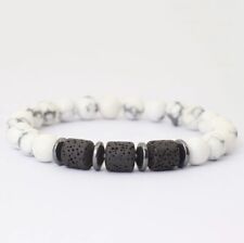 Bracciale elastico howlite