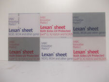 Confezione 4 Fogli Policarbonato 3mm A3 Lexan 420mm x 297mm Praticamente Infrangibili 