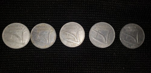 Monete lotto lire spiga - 10,