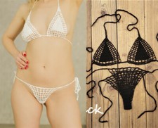 Bikini perizoma all'uncinetto