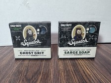 Dr Squatch Soap 2 Pack Ghost Grit And Sarge Soap - Call of Duty Edizione Limitata