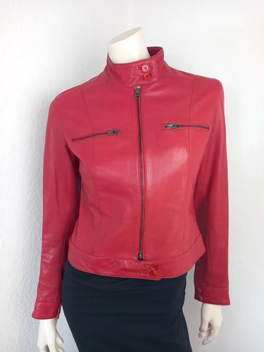Giacca loriblu rossa pelle - loriblu,