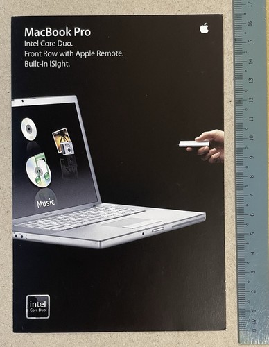 Scheda pubblicitaria computer
