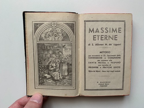 Antico libretto religioso - ,