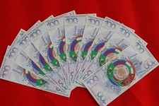 LOTTO 10 pezzi,Banconota