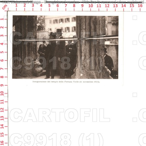C9918 fascismo mussolini - c9918, roma