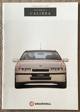 VAUXHALL CALIBRA Brochure