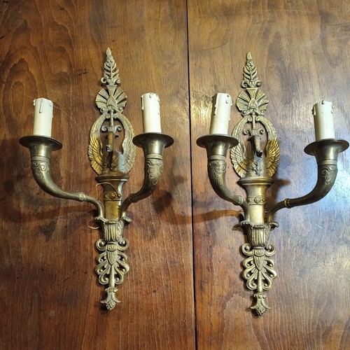 Antica coppia applique del - antica,