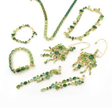 set gioielli moda alta