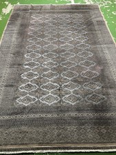 Tappeto Orientale Annodato A Mano Bukara Pakistano 330x213 Ottime Condizioni