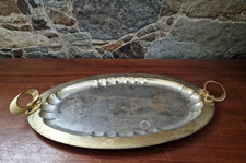 Vassoio in silver plated