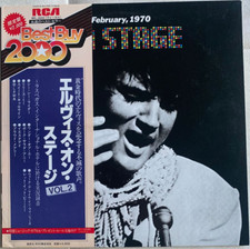 LP Elvis Presley – On Stage - February 1970 JAPAN RCA – RPL-3502 1981