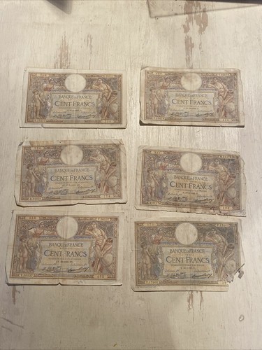 Lotto banconota 100 franchi