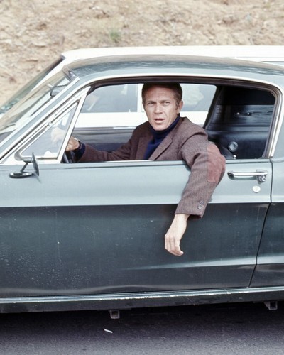 Poster bullitt steve - poster, mcqueen