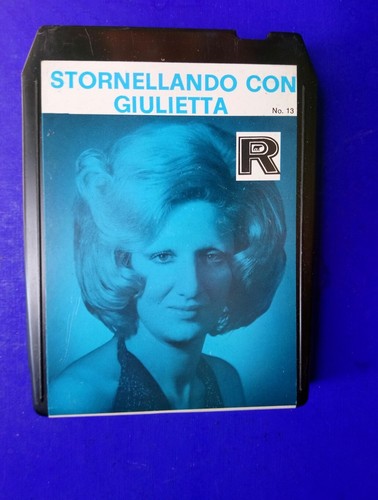 Cassetta stereo 8 - 🔵cassetta,