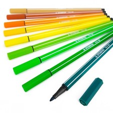 Set Di 9 Penne Fiber Tip