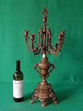 ANTICO GRANDE CANDELABRO IN