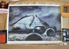 Signed And Numbered HR Giger Print with COA