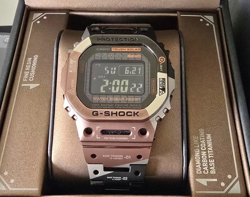 Casio shock gmw - casio, gmw-b5000tvb-1jr