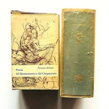 Parnaso Italiano Poesia del