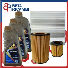 Kit Tagliando Smart 450 ForTwo 600 700 cc dal 1998 - 2004 + 3L Olio Siroil 10W40