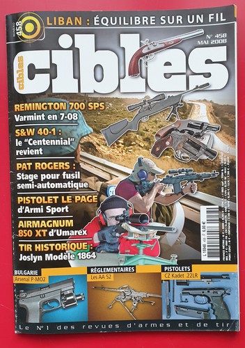 Cibles 458 revue arme - 458,
