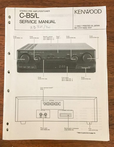 Kenwood c b5l - kenwood, c-b5