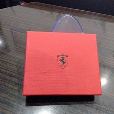 Ferrari Black Leather Bifold