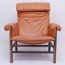 Poltrona Vintage 1978 In Pelle