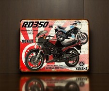 Plaque métal  Yamaha 350 RDLC