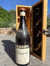 Vino rosso Barolo Giacomo Borgogno riserva 1983 