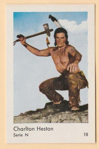 1960s swedish film star card - film,