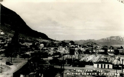 C1920 tonopah nevada center - c1920's,