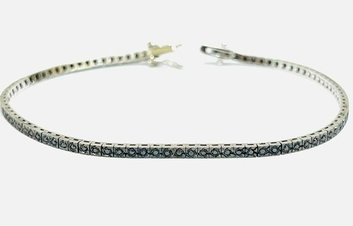 Bracciale tennis uomo - , oro