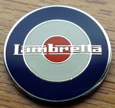 SCOOTER MOD BADGE - LAMBRETTA
