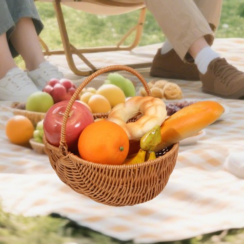 Cestino picnic intrecciato - cestino,