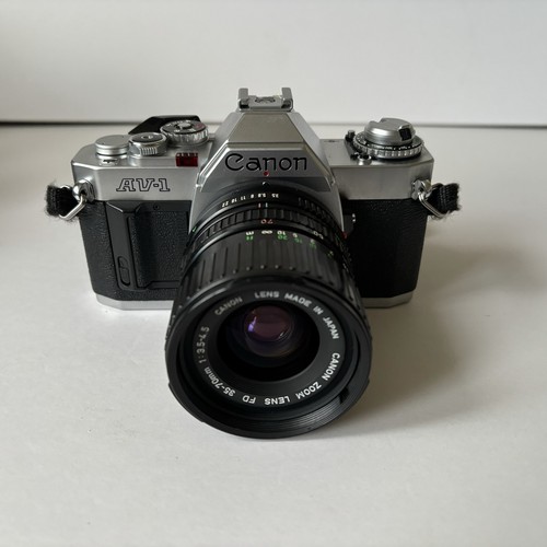 Canon con obiettivo - canon, av-1