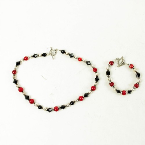 Set collana e bracciale - 8,