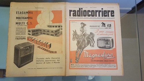 Radiocorriere eiar 1940 - tv,