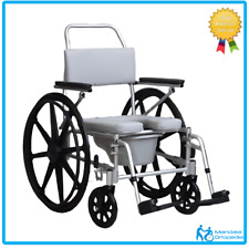 SEDIA DA DOCCIA CON RUOTE