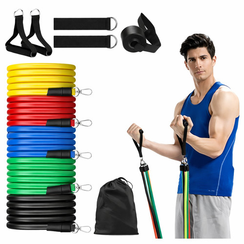 Set 11pcs fasce resistenza - set,